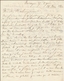 1842 Lettre De Nouvelle-Zélande Au Consul Français De Singapour X1285 - Autres - Europe