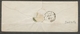 1861 Enveloppe N°14 Obl PC2673 + CAD TYPE 14 RIEZ BASSES-ALPES (5) X1769 - 1801-1848: Precursors XIX