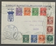 1944 Env. Libération De LOCHES + Cachet Bleu FFI. RARE. SIGNE MAYER X2542 - Guerra Del 1939-45