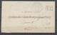 1871 Lettre CAD BAINS-EN-VOSGES + PP Affranchit Par Manque De Timbres X2673 - Oorlog 1870