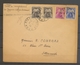 1944 Env. Affranchit Avec Timbres Taxes En Remplacement Des Figurines … X2871 - 1859-1959 Covers & Documents