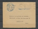 1949 Env. En FM Griffe Escorteur "LANSQUENET" X3752 - Posta Marittima