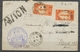 1928 Lettre POSTE AUX ARMEES/TADLA, Obl. Maroc 40c.*2, SUP X3944 - Colecciones