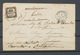 1864 Lettre Mostaganem, C 15 Obl. 15c Taxe + Plume Rouge ALGERIE X4576 - Collezioni