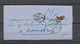 1860 Lettre Marque F/52 De France Vers Prusse. Très Rare. Signée Baudot. X4589 - 1849-1876: Période Classique