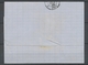 1869 Lettre D'ONEGLIA, Non Affranchie, Taxe 15c Obl Marseille 1, Superbe X4794 - 1859-1959 Covers & Documents