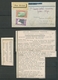 1933 Env. ZINDER-ALGER, Vol BOUSCAT, TP Niger Obl ZINDER 20.3.33, SUP X4857 - Verzamelingen