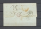 1845 Lettre 1/A.E.J.F + TRIEST + P.S.F + FRANCO 2 + Sardaigne Antibes X4892 - Marques D'entrées