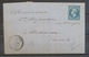 1863 Lettre Chalindrey PC Du GC 840 S/22 + CAD T22 Peu Commun Superbe X5072 - 1849-1876: Période Classique