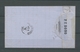 1870 Lettre Monteux (SORG.C.) Conv.-station BLEU + GC 740 S/29 Très Rare X5089 - 1849-1876: Période Classique