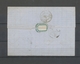 1867 Lettre APRES LE DEPART 2448 + GC Sur N°22 + C 15 Montelimar, TB X5122 - 1849-1876: Période Classique