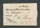 1815 Lettre SIEGE DE SCHLESTATT Franchise Du Commissaire Des Guerres, Rare X5142 - 1801-1848: Precursori XIX