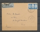 1931 Env. Ouverture De La Ligne BONE-TUNIS Cie AIR-UNION, Superbe X5177 - 1960-.... Lettres & Documents