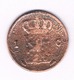 1 CENT  1865 NEDERLAND /5027/ - 1849-1890 : Willem III