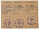 Carte D'adhérent Au RPF (Rassemblement Peuple Francais) Neuve + 3 Volets Admin. + 3 Volets Tampon Fécamp - Documents Historiques
