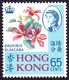 HONG KONG 1968 QEII 65c Multicoloured SG253 MNH - Unused Stamps