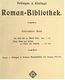 Delcampe - 4 Bände Velhagen & Klasings Romanbibliothek - 1903 Bis 1907 , Band 13-15 + 17 - Old Books