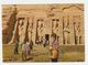 Ansichtkaart-postcard Egypte-egypt The Temple Of Abu-sémbel - Abu Simbel Temples