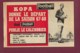 040620 -  FOOTBALL MAGAZINE KOPA Calendrier Saison 1967 68 - Photos US QUEVILLY Equipe De France Amateur - Sonstige & Ohne Zuordnung