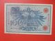 Reichsbanknote 100 MARK 1908 SIGLE ROUGE CIRCULER (B.14) - 100 Mark