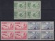 1952-451 CUBA REPUBLICA MNH 1952 CENT DEL CAFE COFFE BICENTENARIAL BLOCK 4. - Other & Unclassified