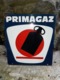 Plaque PRIMAGAZ - Enameled Signs (after1960)