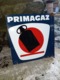 Plaque PRIMAGAZ - Enameled Signs (after1960)