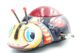 Vintage TIN TOY : Maker KANTO TOYS - GOGGLE BUGGIE SPARKLING LADY BUG - 12 Cm - JAPAN - 1960's - - Collectors Et Insolites - Toutes Marques