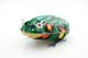 Vintage TIN TOY : Maker UNKNOWN - JUMPING FROG MS95  - 7.5 Cm - CHINA - 1960's - - Collectors Et Insolites - Toutes Marques