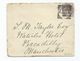 Great Britain Victoria  1d Lilac Sg172 Birmingham L79 Squared Circle - Storia Postale