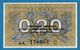 LITHUANIA 	 0,20 Talonas 1991 # AA 178984  P# 30 - Litauen