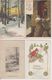 Delcampe - LOT 39 AK FRÖHLICHE WEIHNACHTEN / 39 OUDE WENSKAARTEN THEMA KERSTMIS  1899 - 1935 - Autres & Non Classés