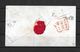 1850 Great Britain QV 1d Red Imperf Blued Paper On London 52 Cover To Piccadilly - Storia Postale