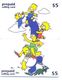 The Simpsons $5, LDPC, 2 Prepaid Calling Cards, PROBABLY FAKE, # Simpsons-3 - Puzzles