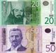 SERBIA 20,50 DINARA  2006,11  P-47a,56a   Circ - Serbie