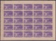 1936-353 CUBA REPUBLICA (LG1956) 1936 5c AIR AVION ZONA FRANCA MATANTAS  IMPERFORATED BLOCK 25. - Other & Unclassified