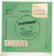 Disque Plastisonor - Réf MIC 72 - 45 Tours - Plastique Souple Translucide - Série "Ca C'est De L'accordéon" - Formati Speciali