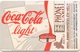 Télécarte Hongroise : Coca Cola Light - Autres & Non Classés