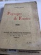 Paysage De France (livre De 190 Pages De 13 Cm Sur 17 Cm) - Autores Franceses