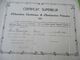 Diplôme Religieux/Certificat Supérieur D'Education Chrétienne /Diocèse NEVERS/ Clamecy/St Charles/1943  DIP221 - Diploma's En Schoolrapporten
