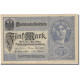 Billet, Allemagne, 5 Mark, 1917, 1917-08-01, KM:56a, SPL+ - 5 Mark