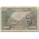 Billet, États De L'Afrique équatoriale, 500 Francs, Undated (1963), KM:4a, B+ - Stati Centrafricani