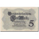 Billet, Allemagne, 5 Mark, 1914, 1914-08-05, KM:47b, TB - 5 Mark