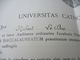 Diplôme Religieux/Universitas Catholica Parisiensis/Baccalaureum In Philosophia Scholastica/Le DUC/PARIS/1949  DIP254 - Diploma & School Reports