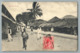 ZANZIBAR 1910 MGAMBO ROAD TANZANIE TIMBRE SULTAN ROI KING STAMP LORD BROTHERS EDITION CPA POSTCARD TANZANIA NATIVES - Tansania