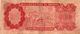 BOLIVIA 100 PESOS BOLIVIANOS 1962  P-163a  CIRC   SERIE RED K 1833557 - Bolivie