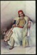 Ref 1383 - Early Greece Ethnic Postcard - Man Smoking A Long Pipe - Europa