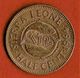 SIERRA LEONE / HALF CENT / 1964 - Libya