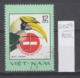 103K2029 / 1977 - Michel Nr. 898 Used ( O ) Great Hornbill (Buceros Bicornis)  - Rare Birds , Vietnam Viet Nam - Viêt-Nam