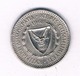 25 CENTS 1968 CYPRUS /5268/ - Zypern